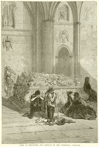 Tomb of Ferdinand and Isabella in the Cathedral, Granada by English School