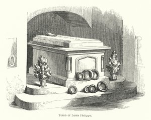 Tomb of Louis Philippe by English School