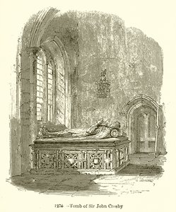 Tomb of Sir John Crosby by English School