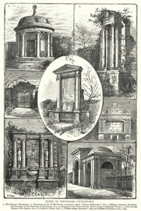 Tombs in Greyfriars Churchyard by English School