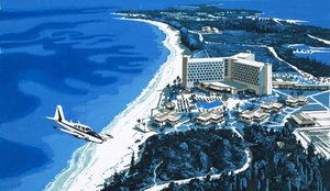 Tourist hotel in the Bahamas