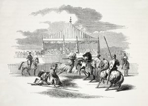Tournament at Nevyn, in Caernarvonshire