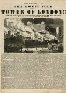 Tower of London Fire, 1841
