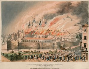 Tower of London Fire, 1841