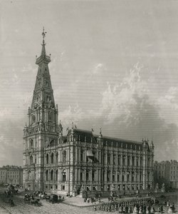 Town Hall, Halifax by English School