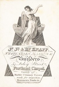 Trade Card, J J & H Knapp by English School