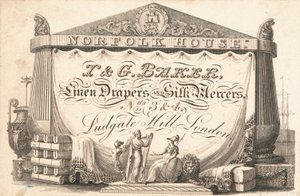 Trade Card, T & G Baker