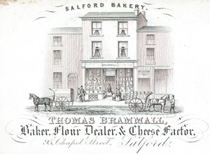 Trade card, Thomas Brammall