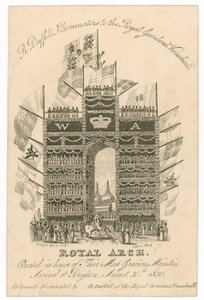 Trade Card for R. Duffell, Illuminators to the Royal Gardens Vauxhall