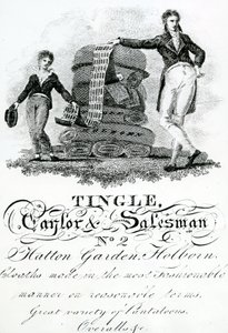 Trade card for Tingle, Taylor and Salesman, No 2 Hatton Garden, Holborn