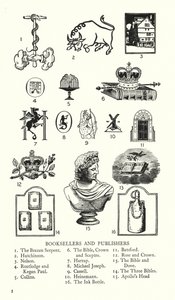 Trade Signs: Booksellers and Publishers by English School