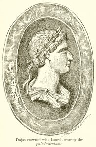 Trajan Crowned with Laurel, Wearing the Paludamentum by English School