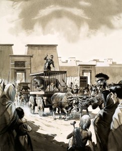 Transporting Lions to the Circus in Rome