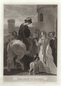 Treachery of Elfrida by English School