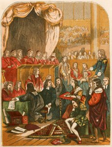 Trial of Lord William Russell by English School