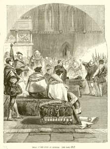 Trial of the Duke of Norfolk by English School