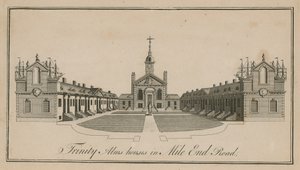 Trinity Alms Houses in Mile End Road
