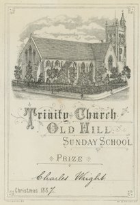 Trinity Church Old Hill Sunday School prize by English School