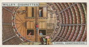 Tunnel Construction by English School