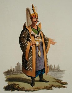 Turkish warrior, from 
