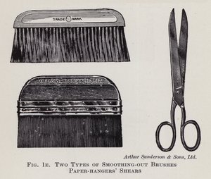 Two Types of Smoothing-out Brushes, Paper-hangers