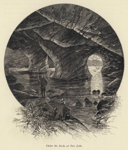 Under the Rocks at Torc Lake by English School
