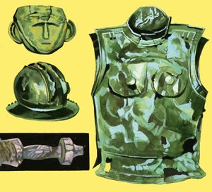 Unidentified armour and mask