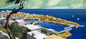 Unidentified coastal scene