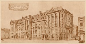 University College Hospital, Medical School and Nurses Home by English School