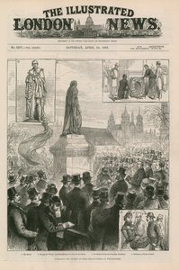 Unveiling the Statue of Lord Beaconsfield at Westminster