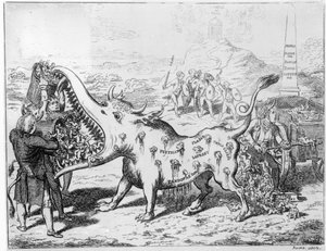 Vaccination, published by J.L.Stuart, 1802