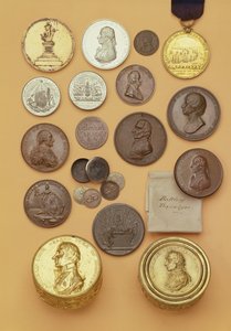 Various medals relating to Admiral Lord Nelson, 1798-1805