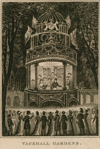 Vauxhall Gardens, London by English School