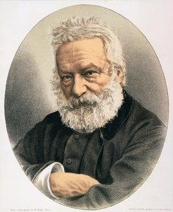 Victor Marie Hugo (1802-85) by English School
