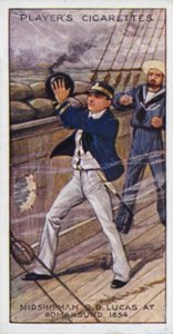 Victoria Cross: Midshipman (afterwards Rear-Admiral) C D Lucas, RN, at Bomarsund by English School