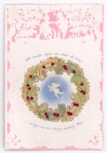 Victorian Valentine Card