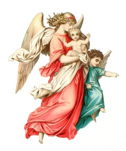 Victorian Scrap Relief of the Christ Child, c.1880 by English School