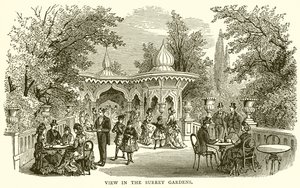 View in the Surrey Gardens