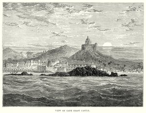 View of Cape Coast Castle