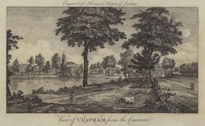 View of Clapham from the Common