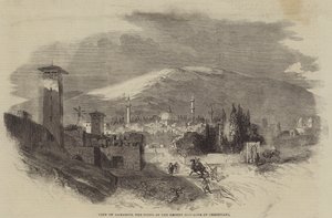 View of Damascus, the Scene of the Recent Massacre of Christians by English School