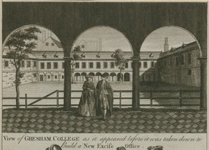 View of Gresham College by English School