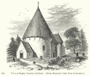 View of Hagby Church, Gothland