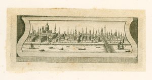 View of London by English School