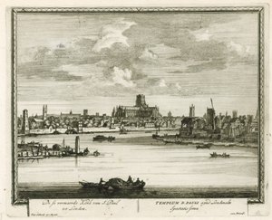 View of London by English School