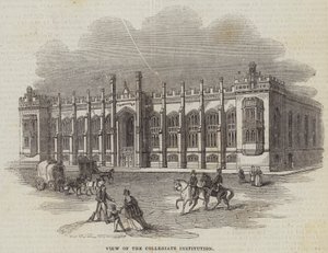 View of the Collegiate Institution by English School