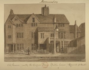 View of the Coopers Arms Inn, Russell Street, 1828 by English School