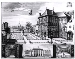 View of the Hilwerue House Belonging to Peter Paul Rubens (1692)