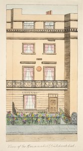 View of the House in which George Cruikshank died, pub. c.1878