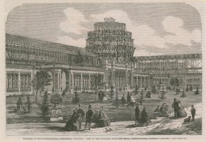 View of the International Exhibition Building from the Royal Horticultural Society